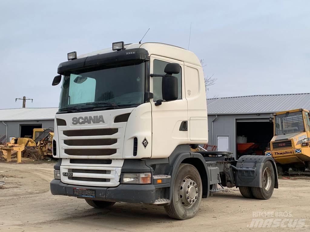 Scania R 420 Sadulveokid