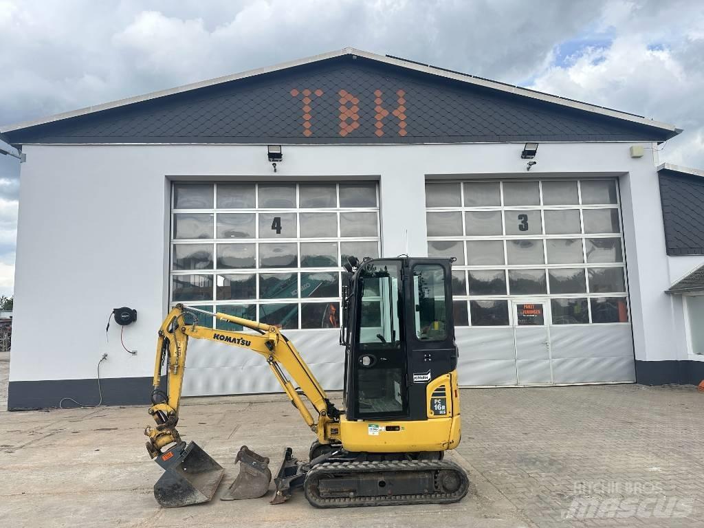 Komatsu PC 16 R-3HS Miniekskavaatorid < 7 t