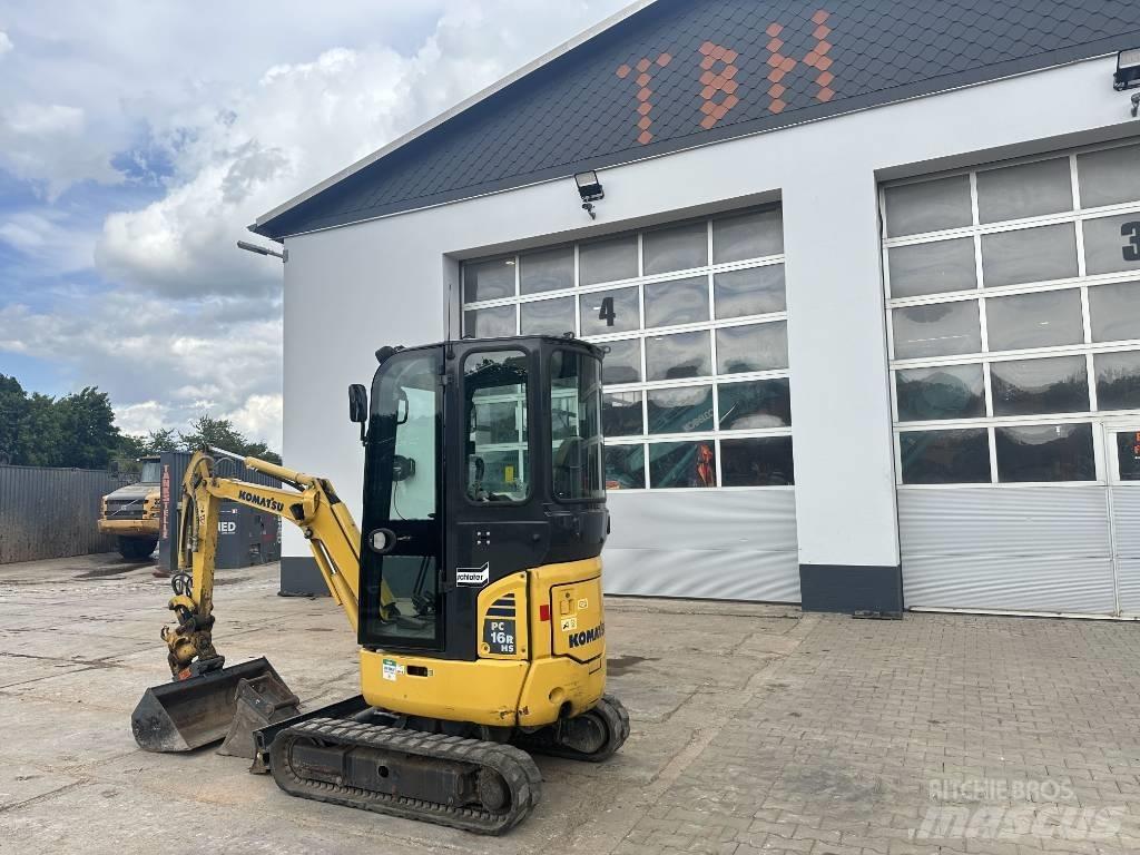 Komatsu PC 16 R-3HS Miniekskavaatorid < 7 t