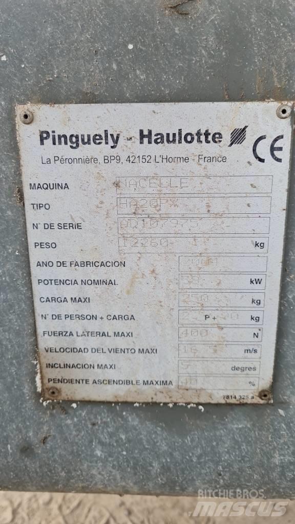 Haulotte HA 20 PX Iseliikuvad poomtõstukid