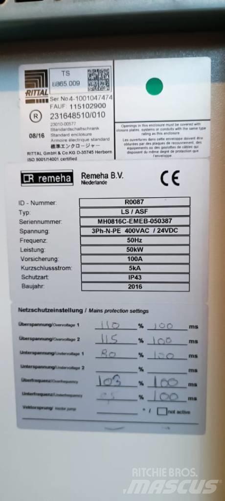  Remeha ELW 50-100 Gaasigeneraatorid