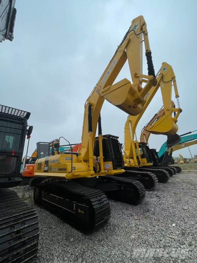 Komatsu 360 Roomikekskavaatorid