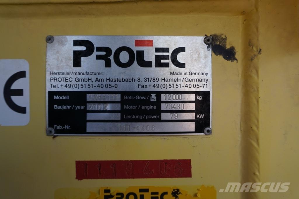 Protec Boxer 111 Ühe trumliga rullid