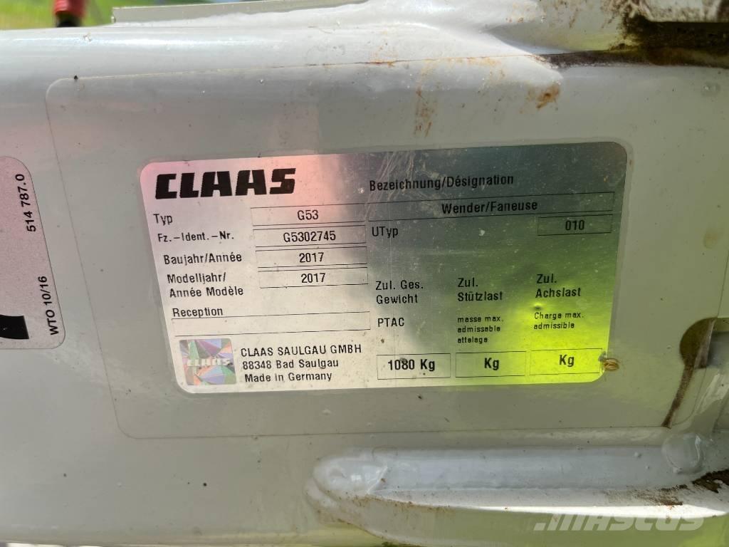 CLAAS Volto 800 Vaalutid ja kaarutid