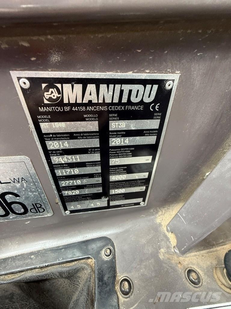 Manitou MT 1840 ST3B Teleskooplaadurid
