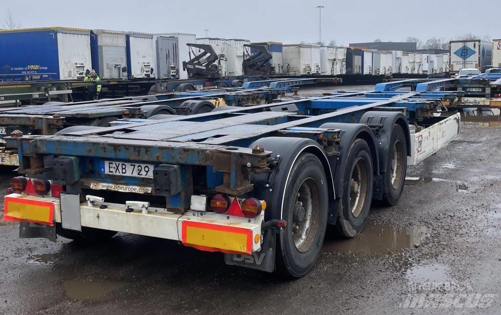 Krone Krone SDC27 Konteinerveo poolhaagised