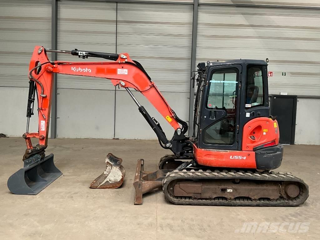Kubota U 55-4 Miniekskavaatorid < 7 t