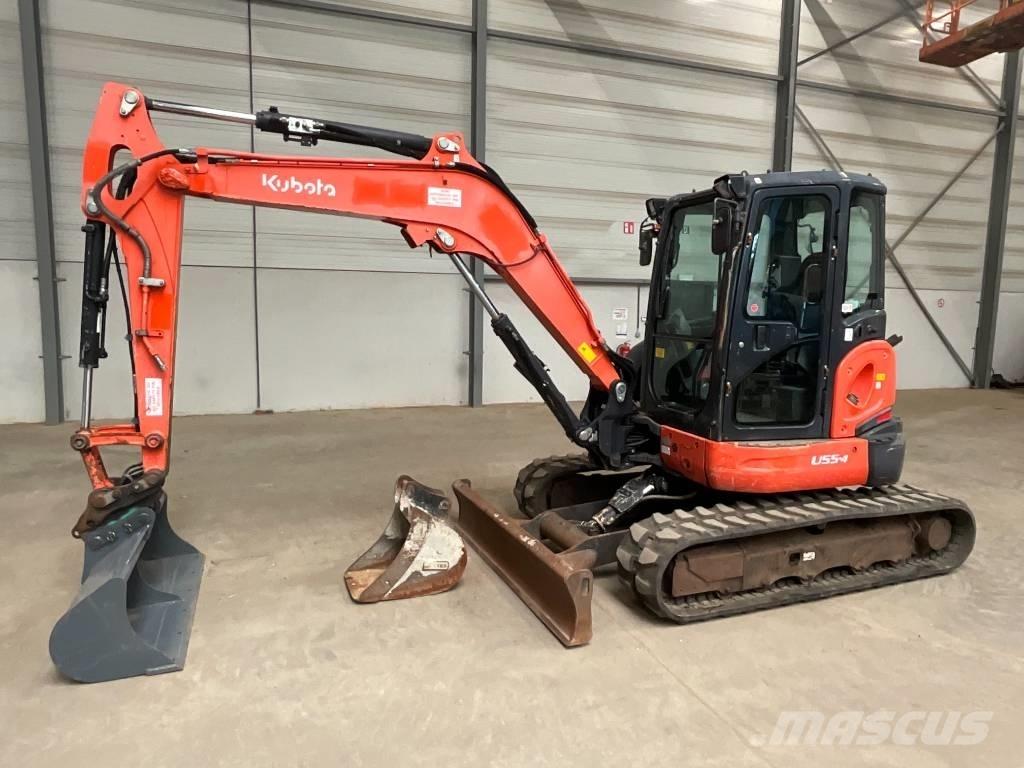 Kubota U 55-4 Miniekskavaatorid < 7 t