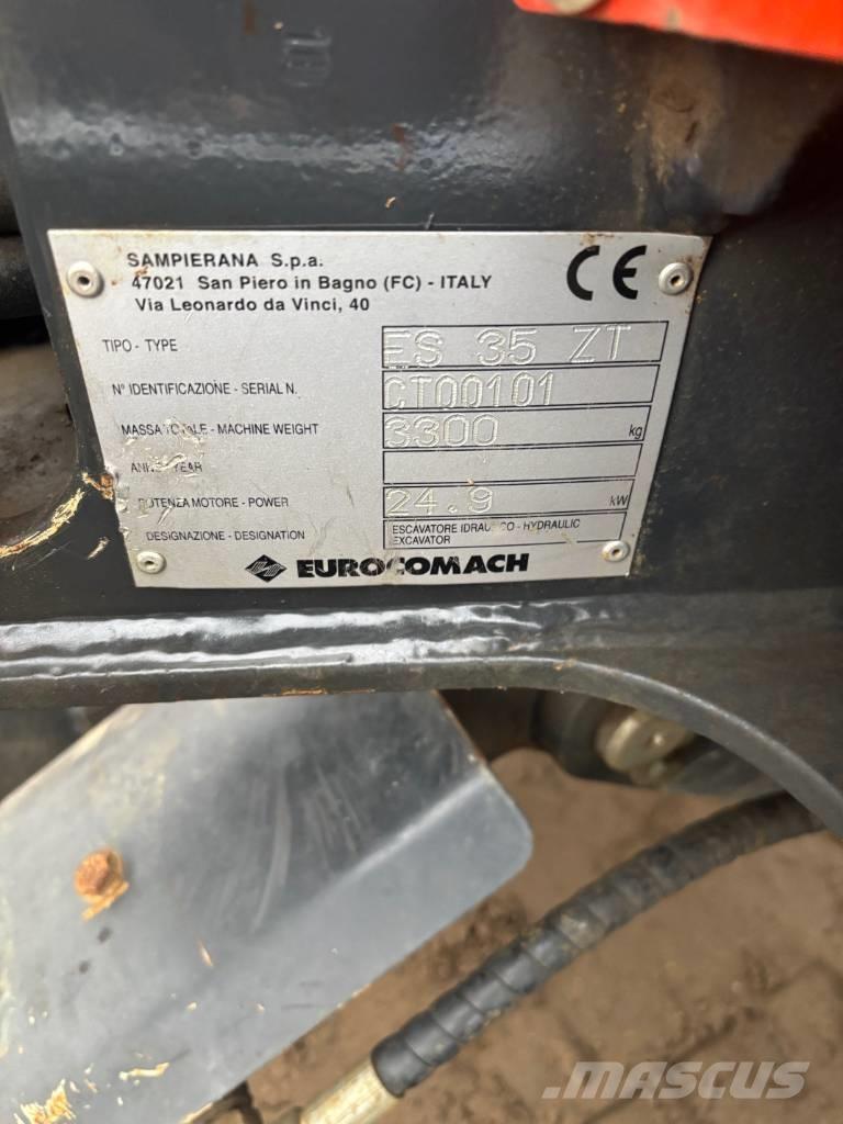 Eurocomach ES 35 ZT Miniekskavaatorid < 7 t
