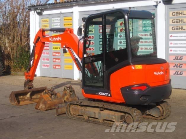 Kubota KX027-4 Miniekskavaatorid < 7 t