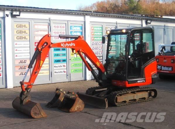 Kubota KX027-4 Miniekskavaatorid < 7 t