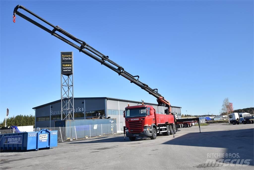Scania G440 8X4 Kraanaga veokid
