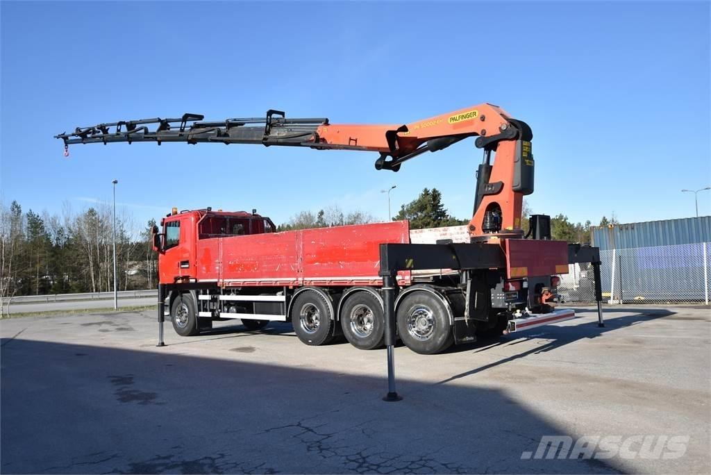 Scania G440 8X4 Kraanaga veokid