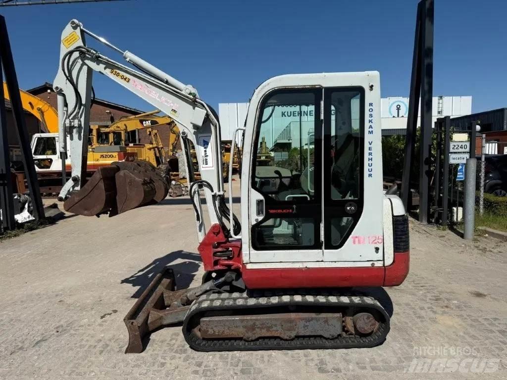 Takeuchi TB125 Miniekskavaatorid < 7 t