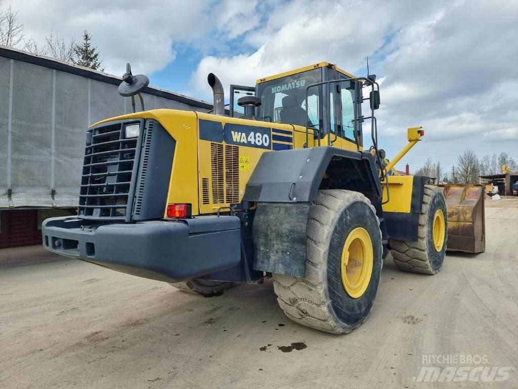 Komatsu WA 480-6 Rataslaadurid