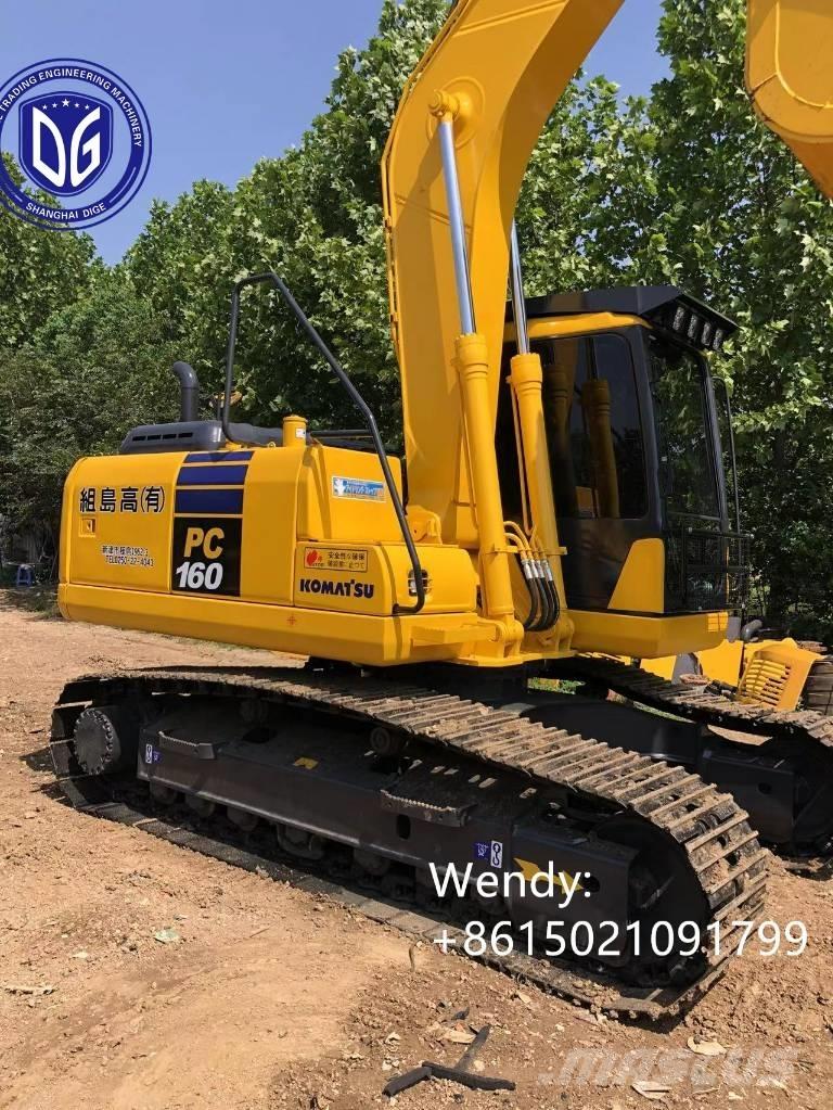 Komatsu PC 160 Roomikekskavaatorid