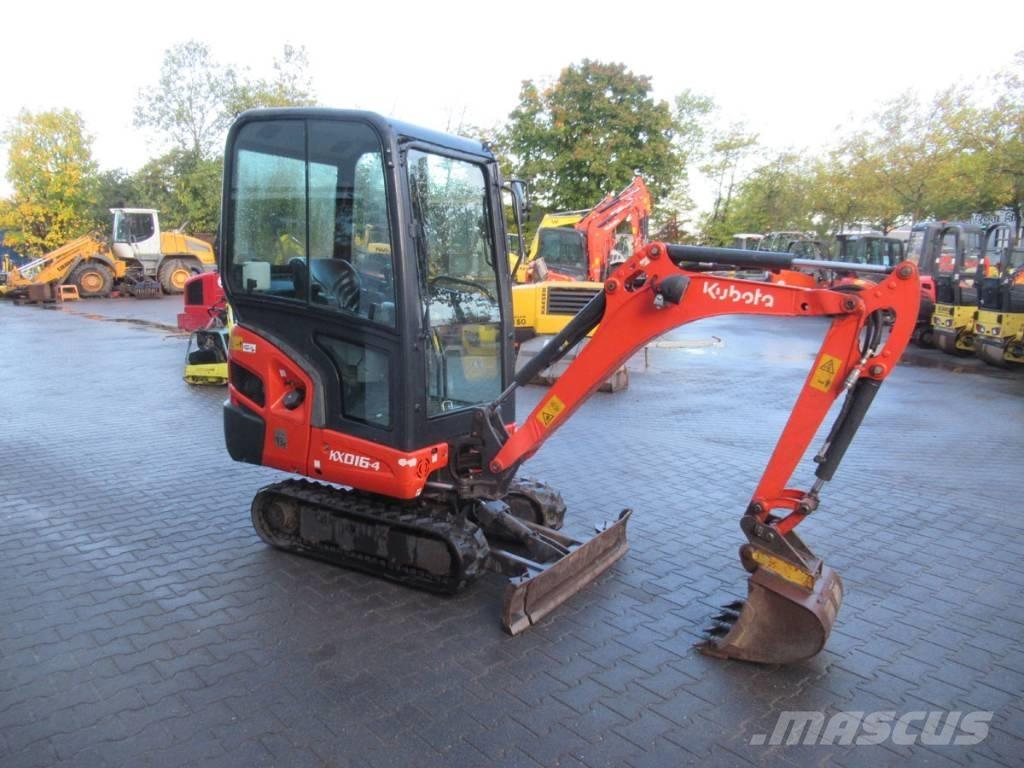 Kubota KX 016-4 Miniekskavaatorid < 7 t