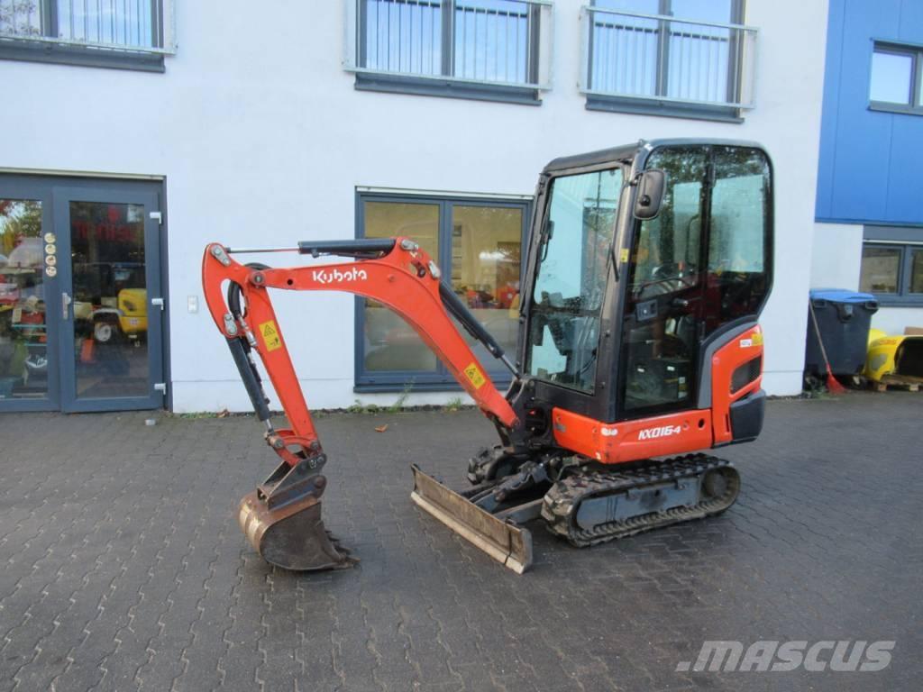Kubota KX 016-4 Miniekskavaatorid < 7 t