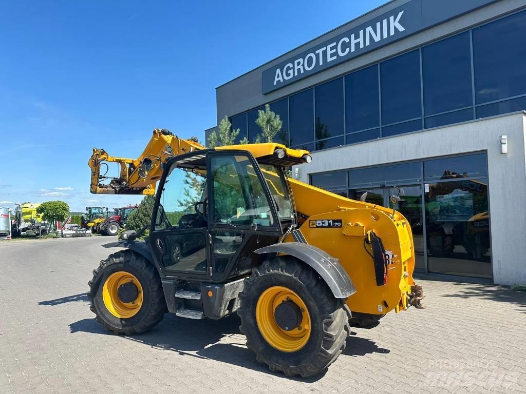 JCB 531-70 Agri Plus Põllumajanduslikud teleskoopkäitlejad