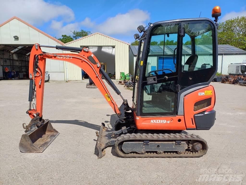 Kubota KX 019-4 Miniekskavaatorid < 7 t