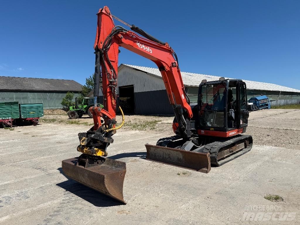 Kubota KX080-4 Väikeekskavaatorid 7t-12t