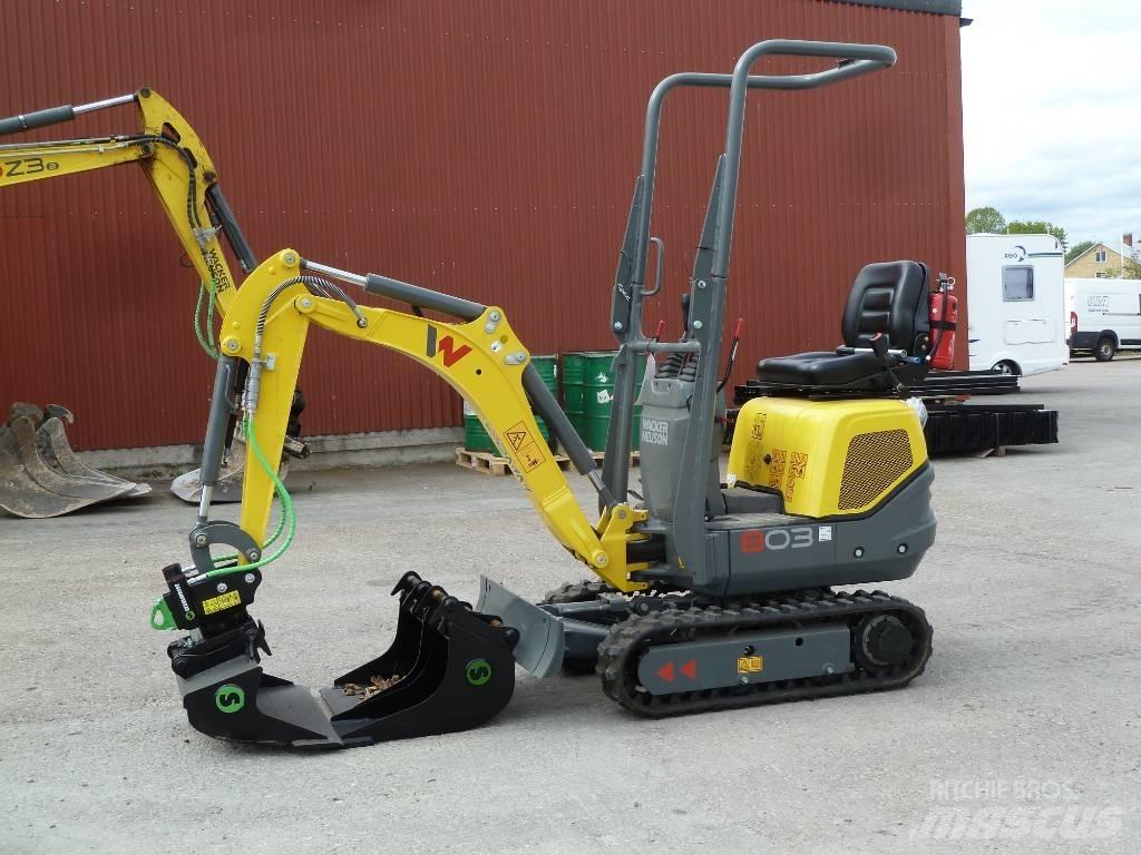 Wacker Neuson 803 Miniekskavaatorid < 7 t