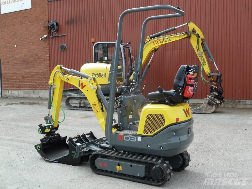 Wacker Neuson 803 Miniekskavaatorid < 7 t