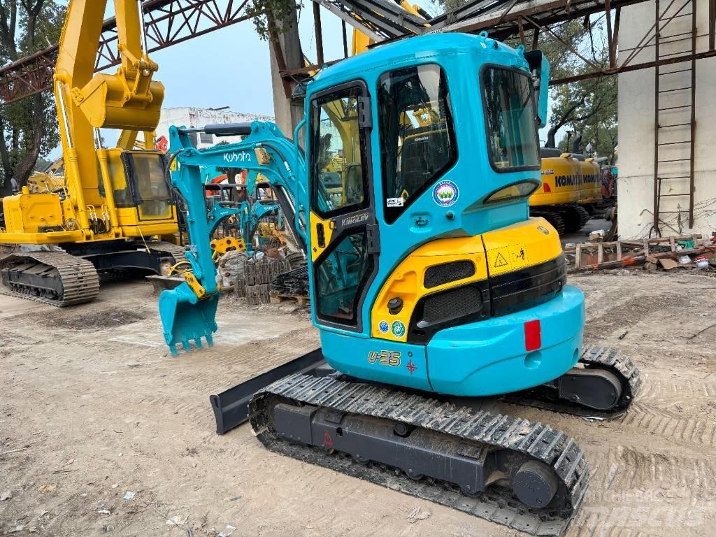 Kubota U 35 Roomikekskavaatorid