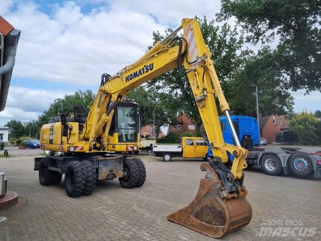 Komatsu PW 160-7E0 Ratasekskavaatorid