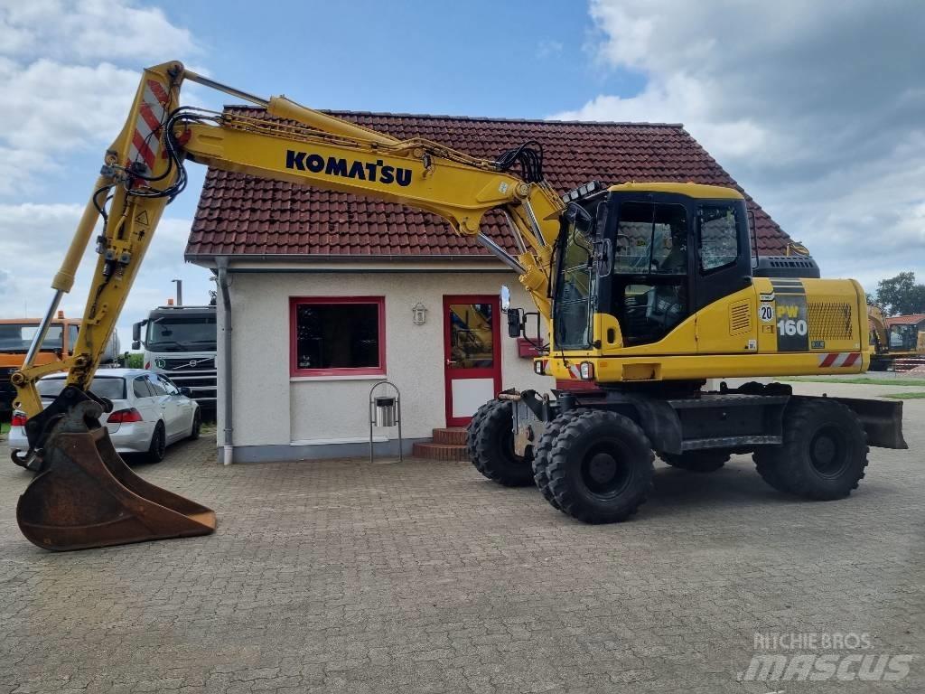Komatsu PW 160-7E0 Ratasekskavaatorid