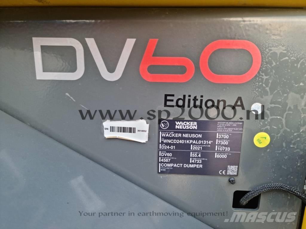 Wacker Neuson DV 60 Väikekallurid