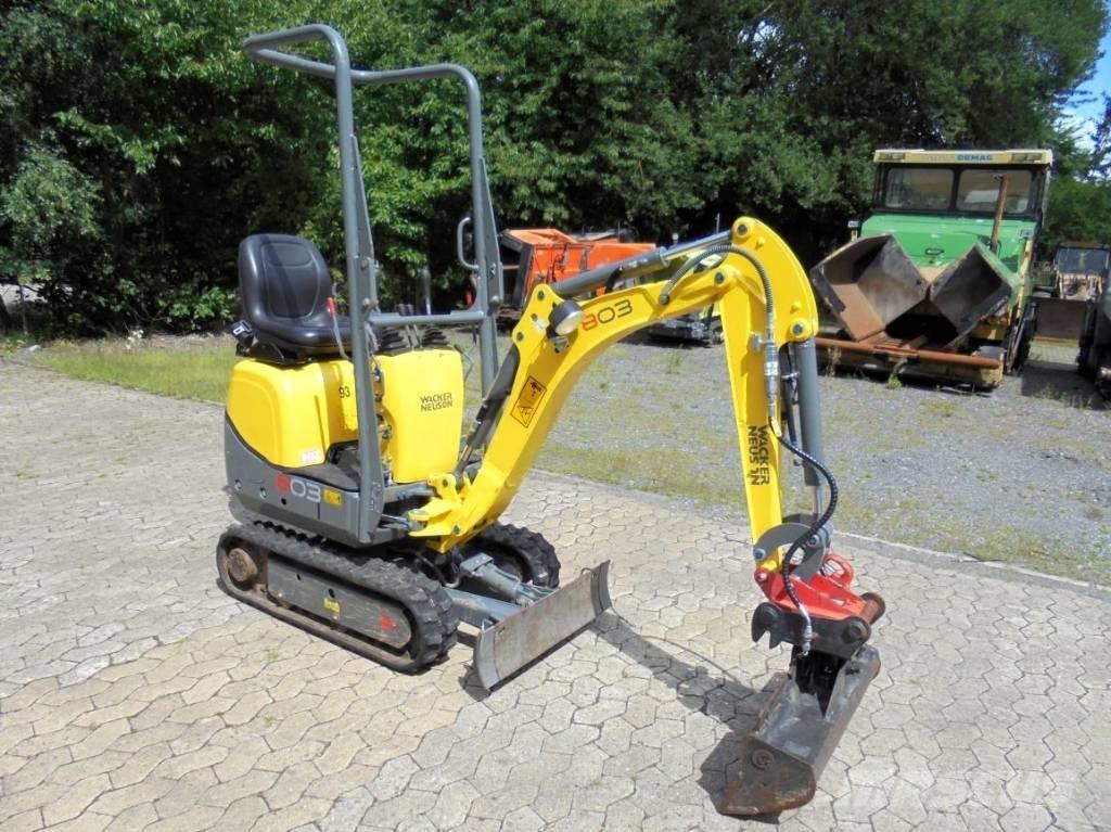 Wacker Neuson 803 Miniekskavaatorid < 7 t