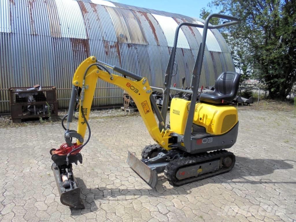 Wacker Neuson 803 Miniekskavaatorid < 7 t