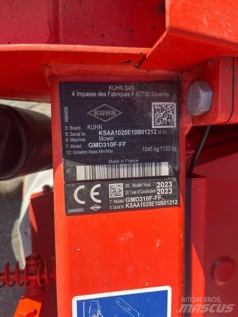 Kuhn GMD 310F Muljurniidukid