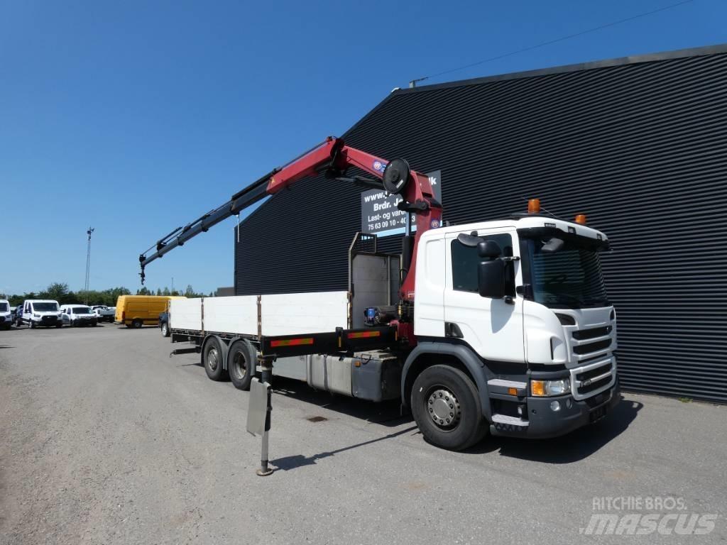 Scania P 450 Kraanaga veokid