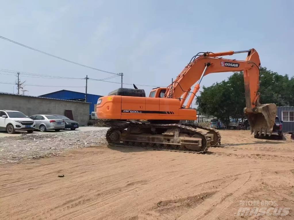 Doosan DX 500 LC Roomikekskavaatorid