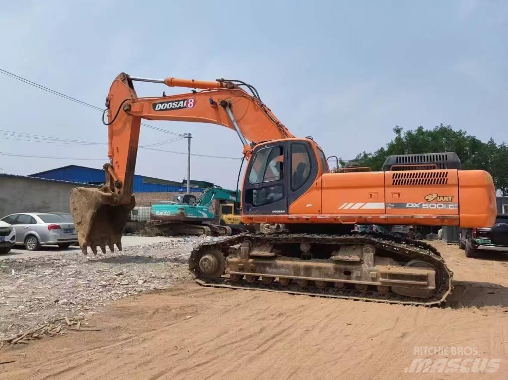 Doosan DX 500 LC Roomikekskavaatorid