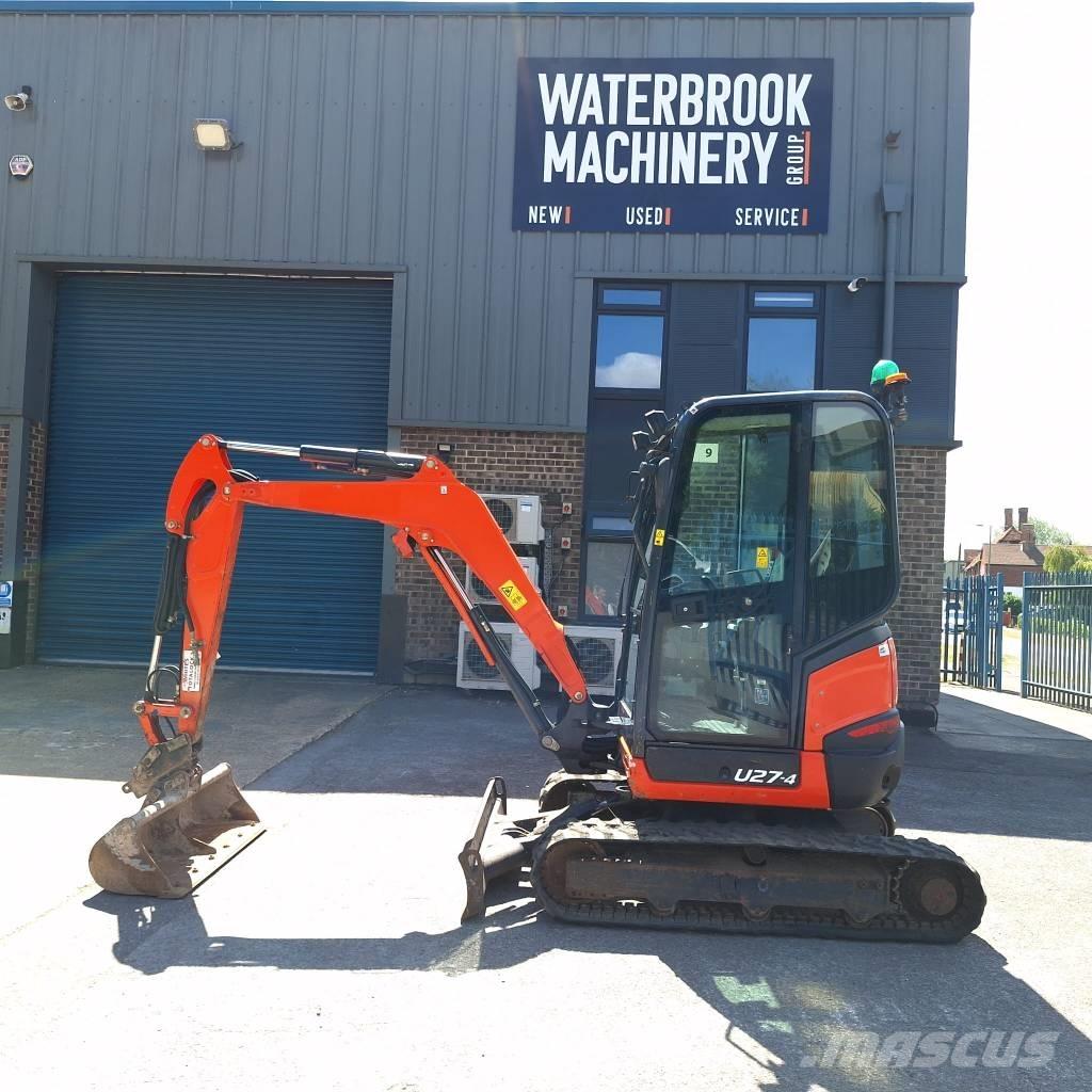 Kubota U 27-4 Miniekskavaatorid < 7 t