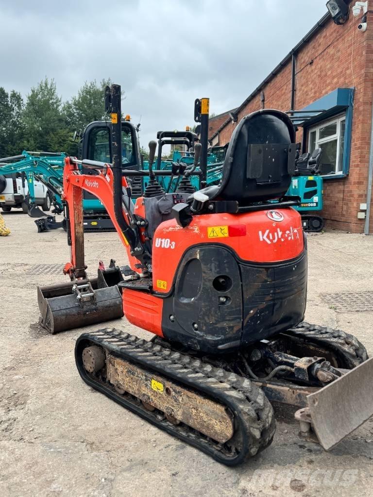 Kubota U 10 Miniekskavaatorid < 7 t