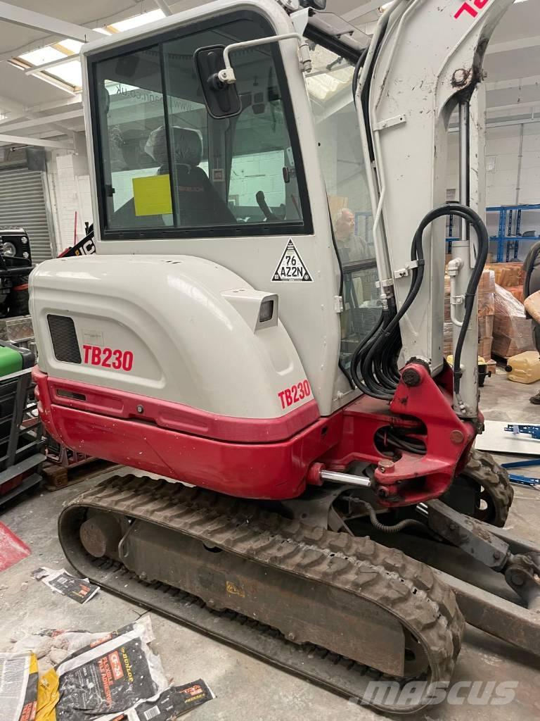 Takeuchi TB 230 Miniekskavaatorid < 7 t