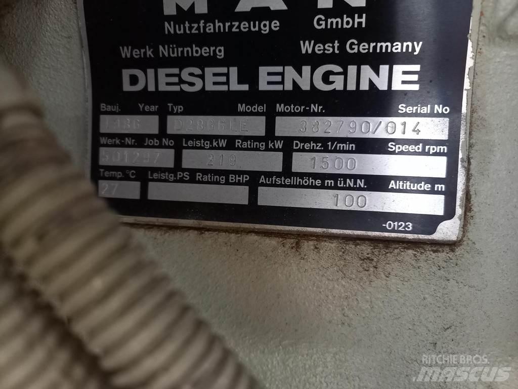 MAN D2866 LE USED Mootorid