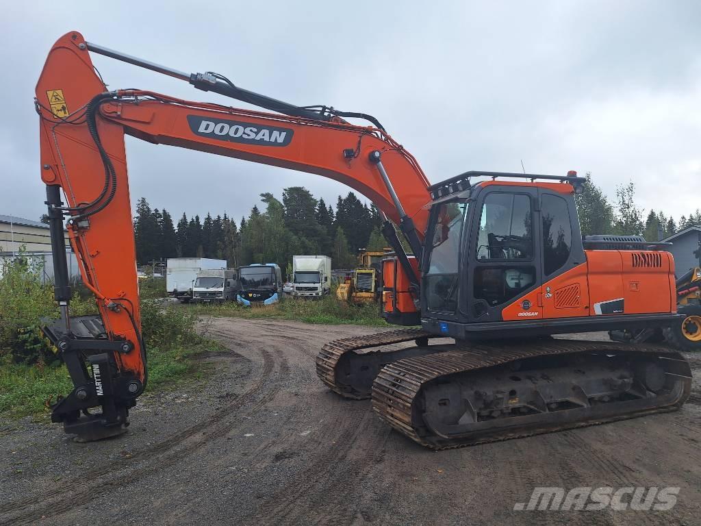 Doosan DX 180 -5 Roomikekskavaatorid
