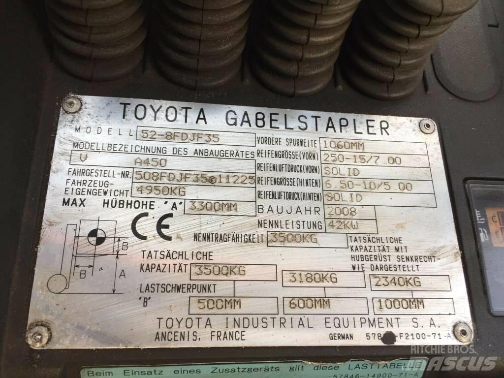 Toyota 02-8 FD JF 35 Diiseltõstukid