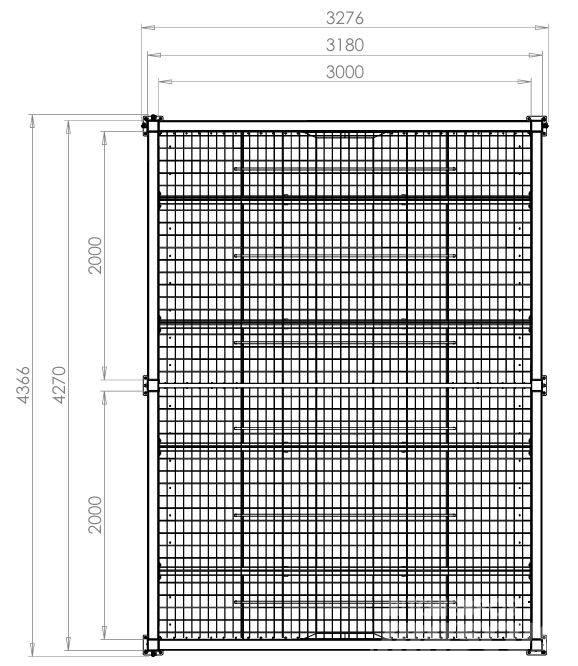  Grain intake pit 3x4 Punkrid