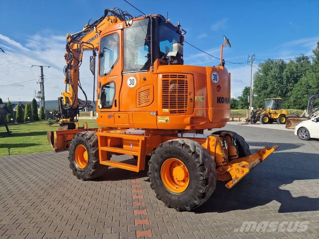Komatsu PW110 Ratasekskavaatorid