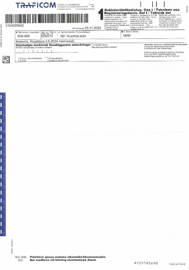 MAN TGL 12.220 Furgoonautod