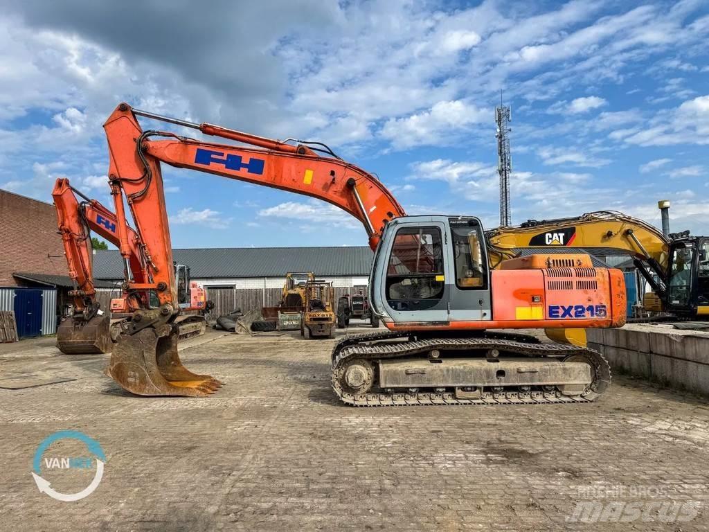 Fiat Hitachi EX215 Roomikekskavaatorid