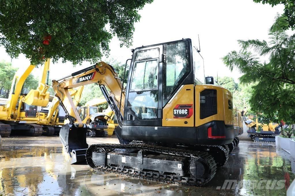 Sany SY 60 C Miniekskavaatorid < 7 t