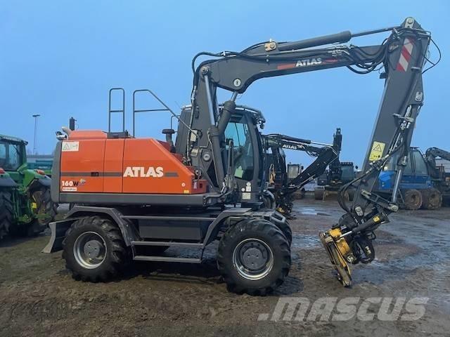 Atlas 160 W Ratasekskavaatorid
