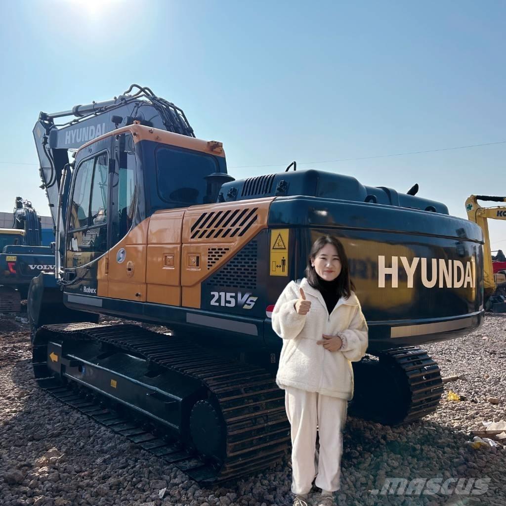 Hyundai 215 Roomikekskavaatorid